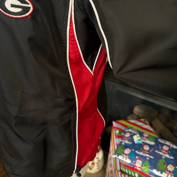 NORTH END 🏈 Women’s Black & Red Full Zip
‘UGA BULLDOGS’ Lined Jacket - Size M - Picture 11 of 14